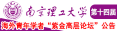 爱爱爱屄视频南京理工大学第十四届海外青年学者紫金论坛诚邀海内外英才！